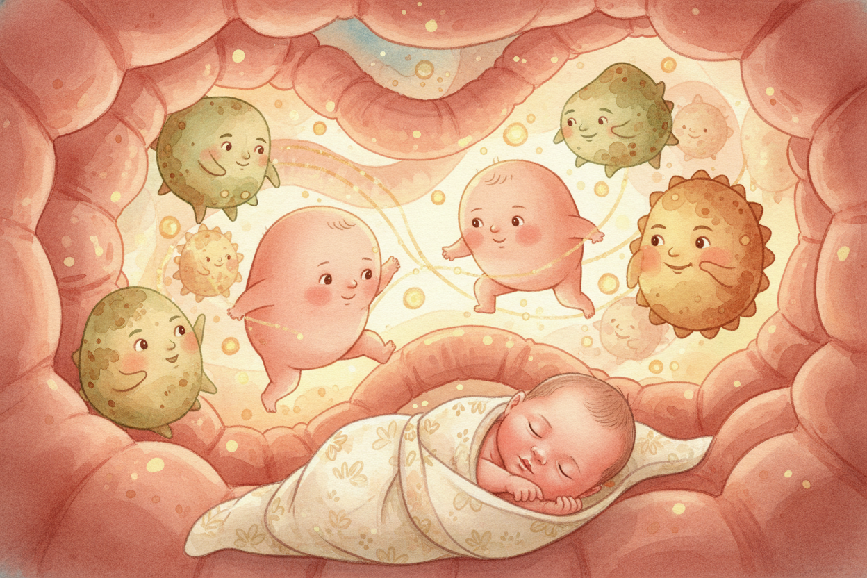 They even train your immune system. When you're a baby, your immune cells are like ~~brand-new soldiers~~ — they don't k