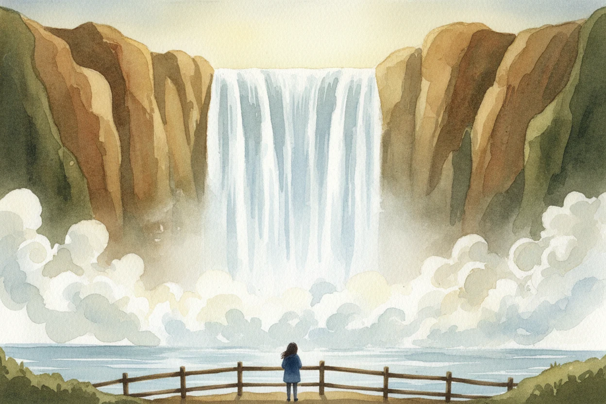 How do waterfalls form?