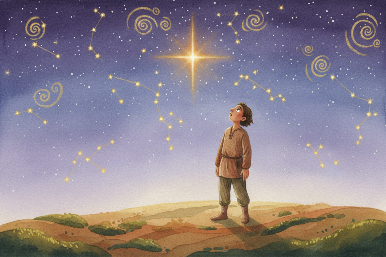 Then there's what happens when you travel. If you walk south from Europe, new constellations appear in the southern sky 