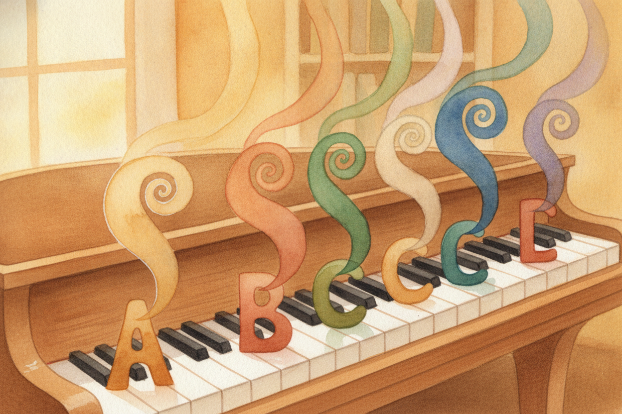 Next comes the ~~secret ingredient~~: sounds. Each letter (or little team of letters) is a tiny recording of a sound. **