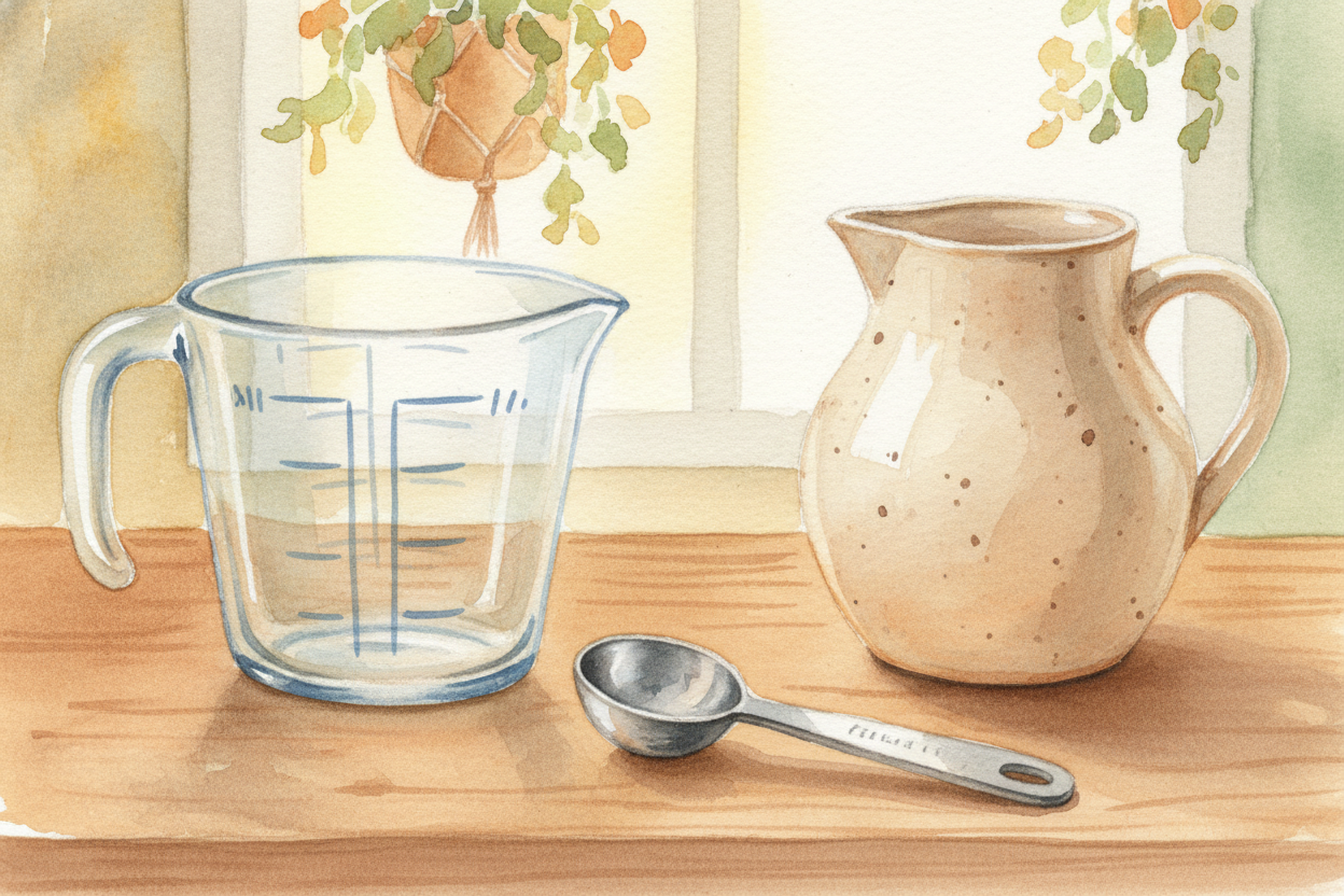 ~~Now, the cup.~~ This one measures **something sneaky**: space. Not how long, not how heavy — but how much room is insi