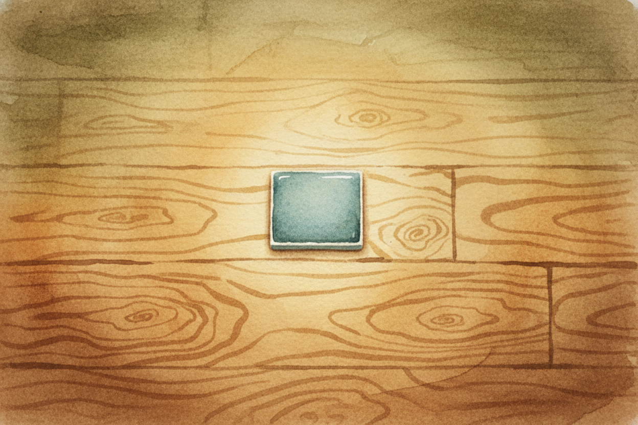 Meet the hero: a tiny square, **exactly one unit on every side**. One centimeter, one meter, one tile — pick a size and 
