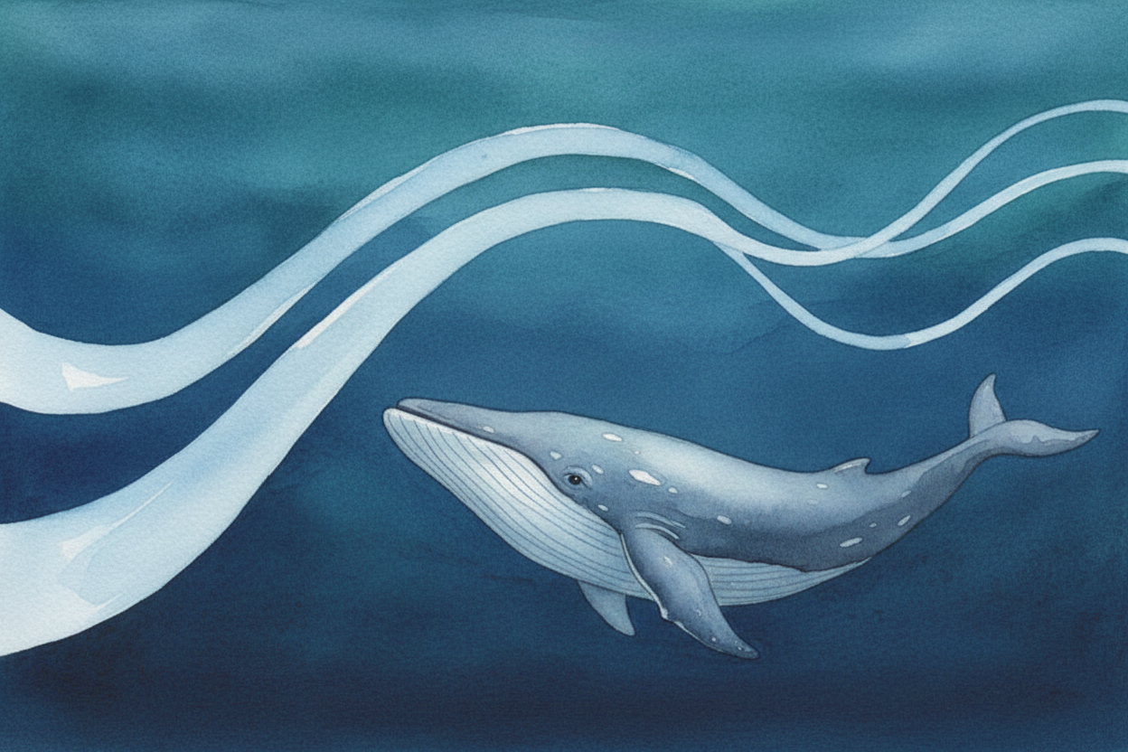 ++Blue whales++ — the largest animals on Earth — have the lowest voices. Their calls rumble at frequencies so deep that 