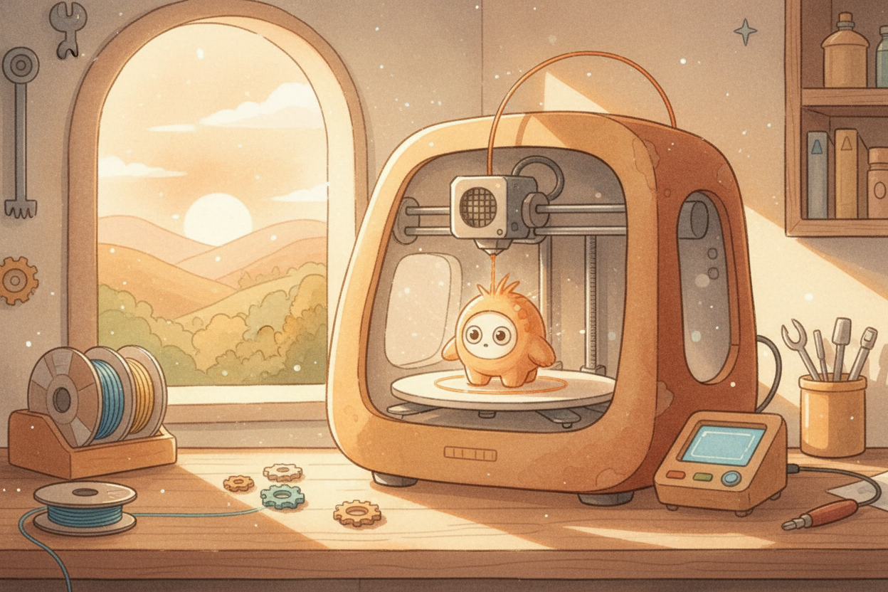 You've probably held something made by a 3D printer — a toy, a phone case, maybe even a piece of jewelry. ~~But here's t