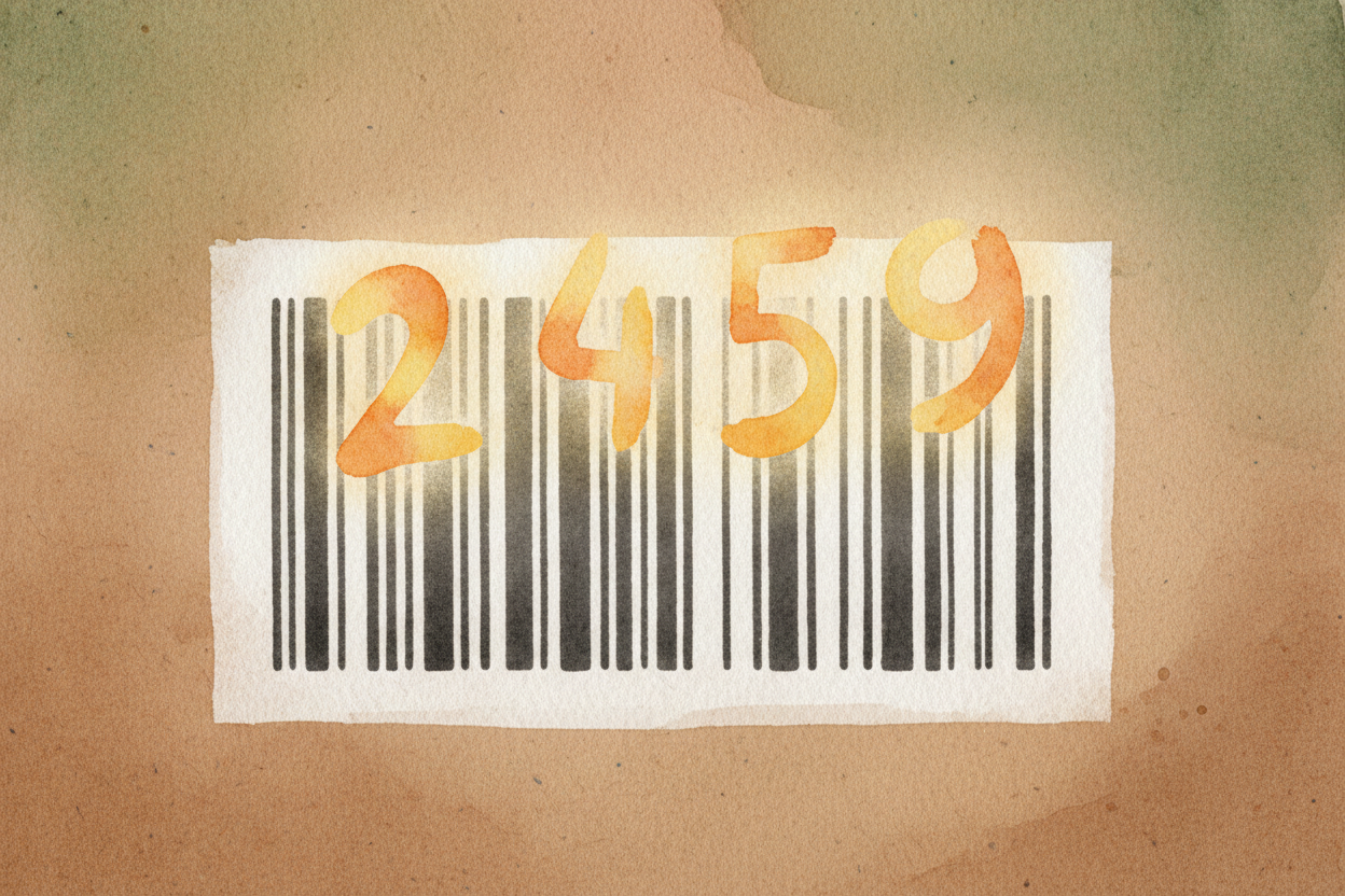 **Here's the secret:** the barcode doesn't actually know the price. It ~~doesn't know anything at all!~~ Those black lin