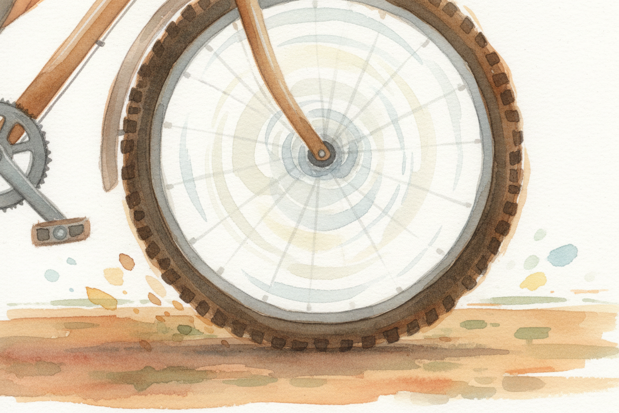 Put all three together and you get a **feedback loop**. The gyroscope resists the fall. The wheel steers into it. You ad