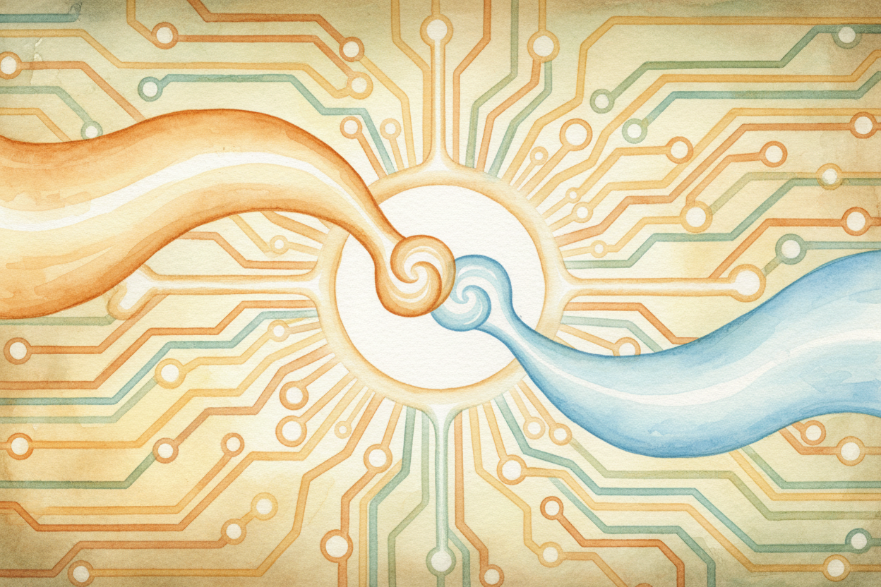 So when you ask it to add 7 + 5, ~~electricity races through the maze~~. The "0111" pattern for seven flows in. The "010