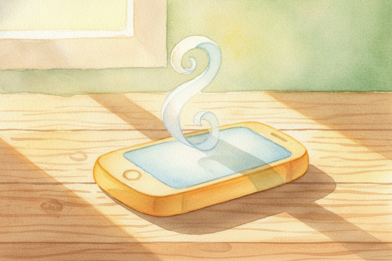 You say "hi" into your phone, and somehow, a heartbeat later, someone across the planet hears it. ~~No string, no shouti