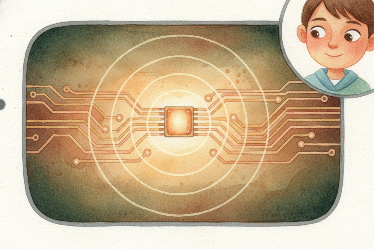 ~~Inside your phone lives a tiny crystal that vibrates.~~ It shivers back and forth exactly **32,768 times every second*