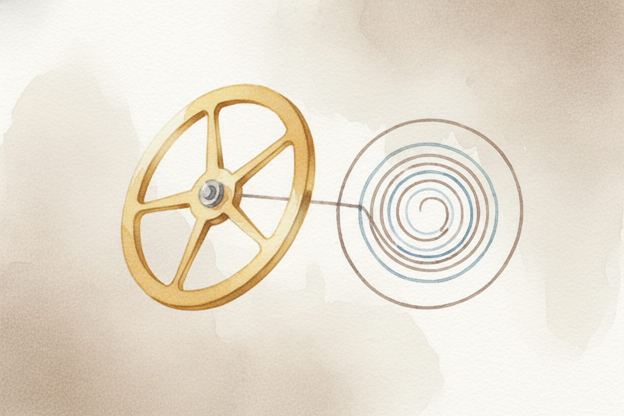 ~~But pendulums only work if you keep them still.~~ A pendulum clock in your pocket would be **chaos**. So inventors fou