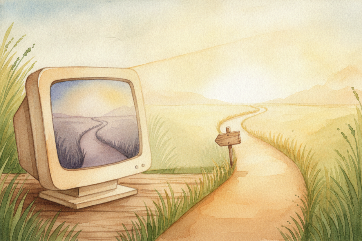 ~~Here's the clever bit:~~ a computer can make decisions. Not wise ones — just **forks in the road**. "IF the password m