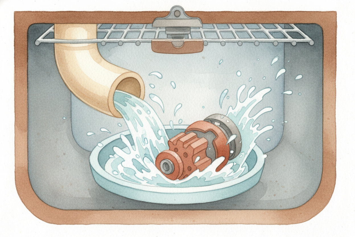 First, you need to know: ~~there's no one in there scrubbing~~. Instead, the dishwasher is basically a **super-organized