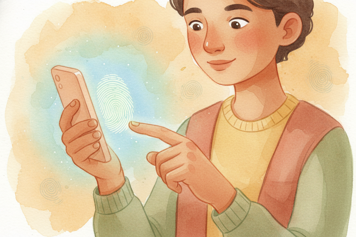 You press your thumb to your phone and — ~~click~~ — it unlocks. No password typed, no pattern swiped. Your phone just l