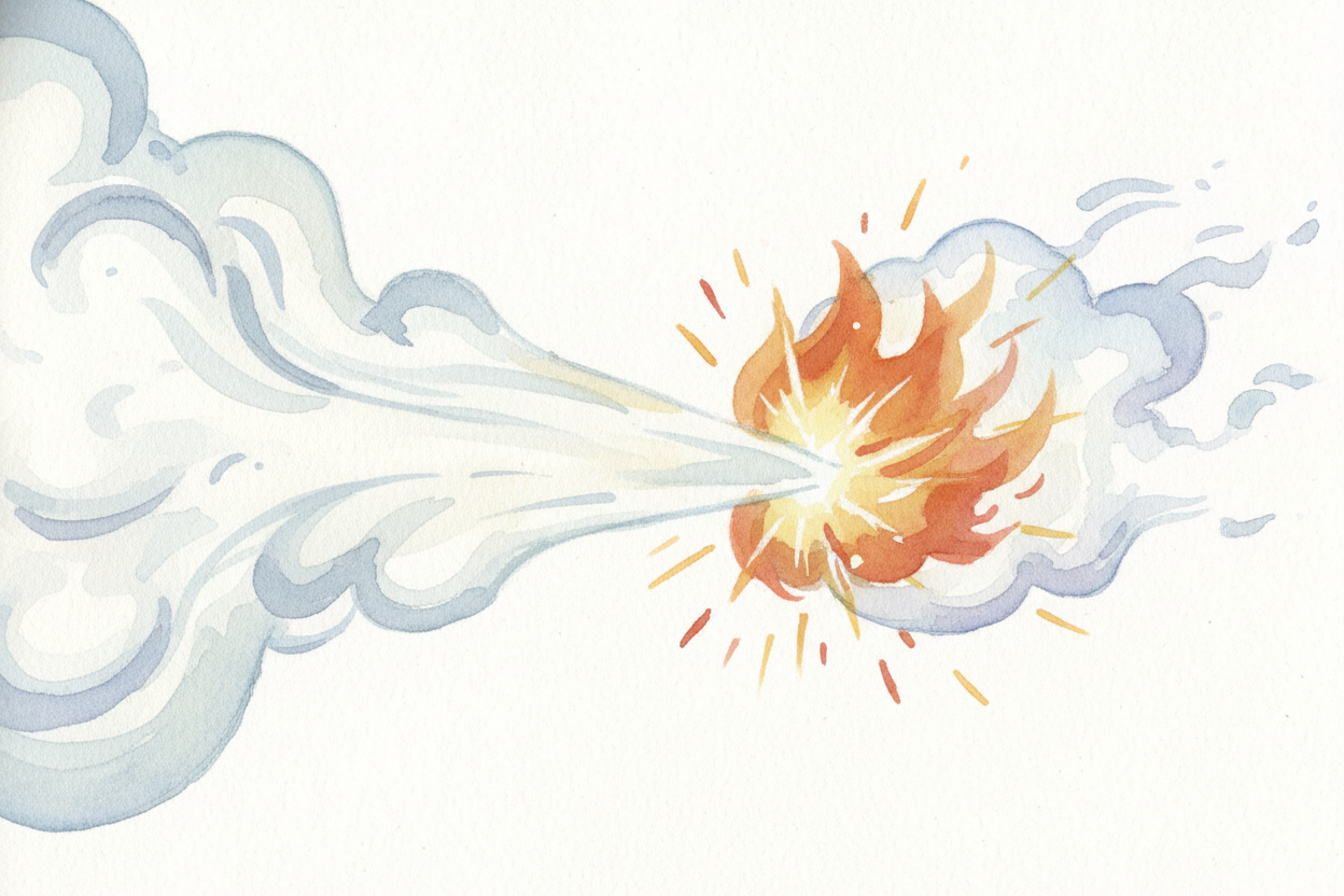 For electrical fires — where water would be dangerous — there are extinguishers filled with ++carbon dioxide++ gas. When
