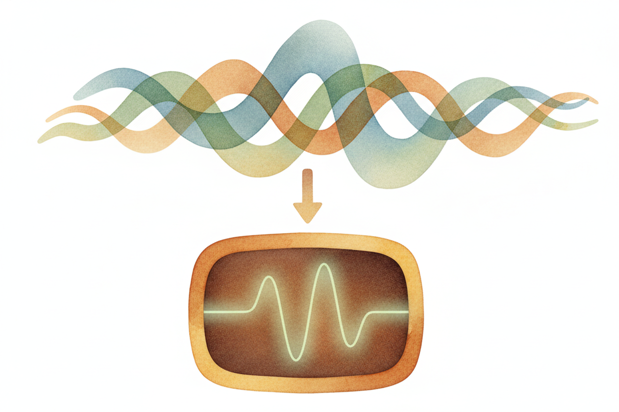 That tiny electrical signal is a copy of your voice, translated into ++voltage++. If you spoke loudly, the signal is str