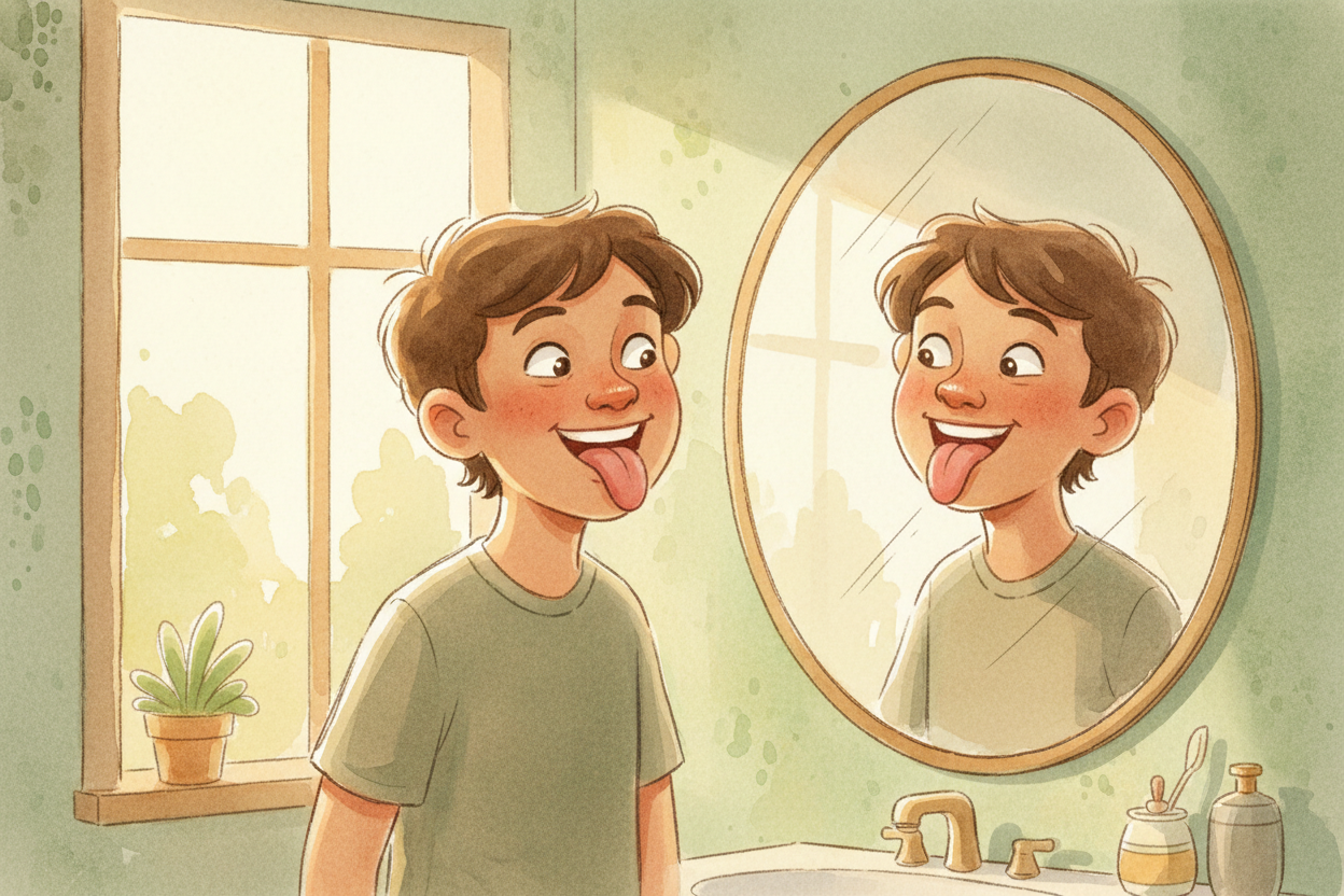 You've looked in a mirror a thousand times — brushing your teeth, fixing your hair, making faces when no one's watching.