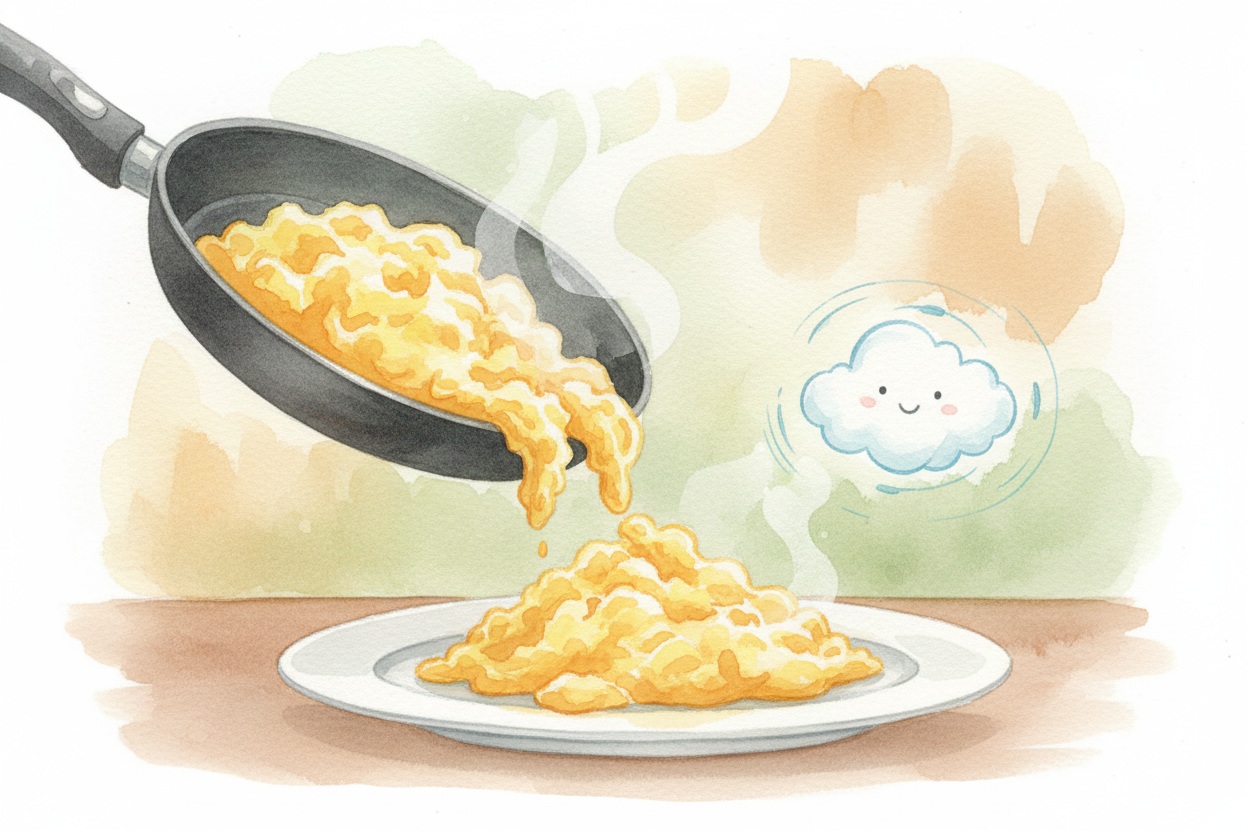 So the next time your scrambled eggs glide out of the pan in ~~one perfect yellow cloud~~, thank the fluorine. It's a _m