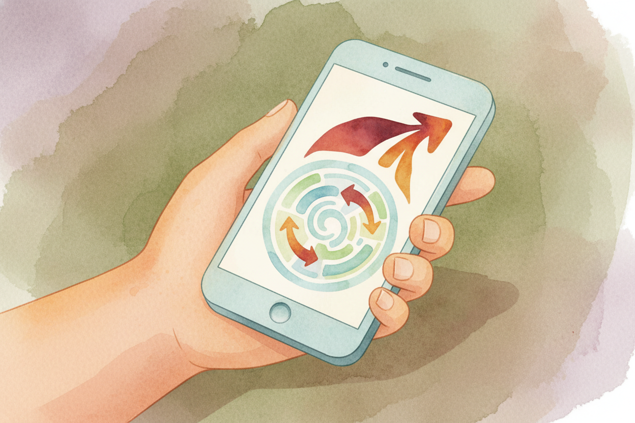 Your phone knows which way is up. It knows when you flip it sideways. It even knows when you're spinning around in a cir