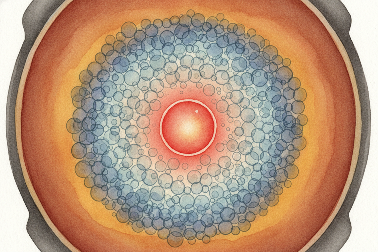 Under all that pressure, water molecules are squeezed so close together they can't turn to steam until they reach 120°C 