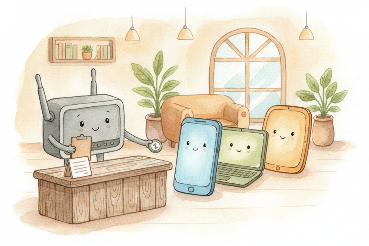 Every device in your home gets its own private address—like an apartment number. Your phone might be 192.168.1.5, your l