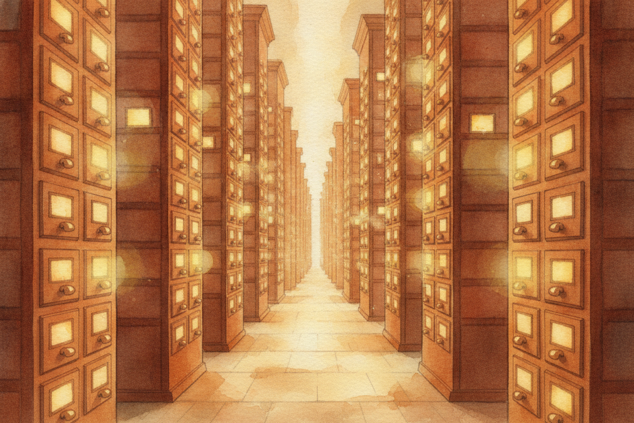 But reading the whole web isn't enough. If you wrote **one fact on every page of a billion books**, you still couldn't *