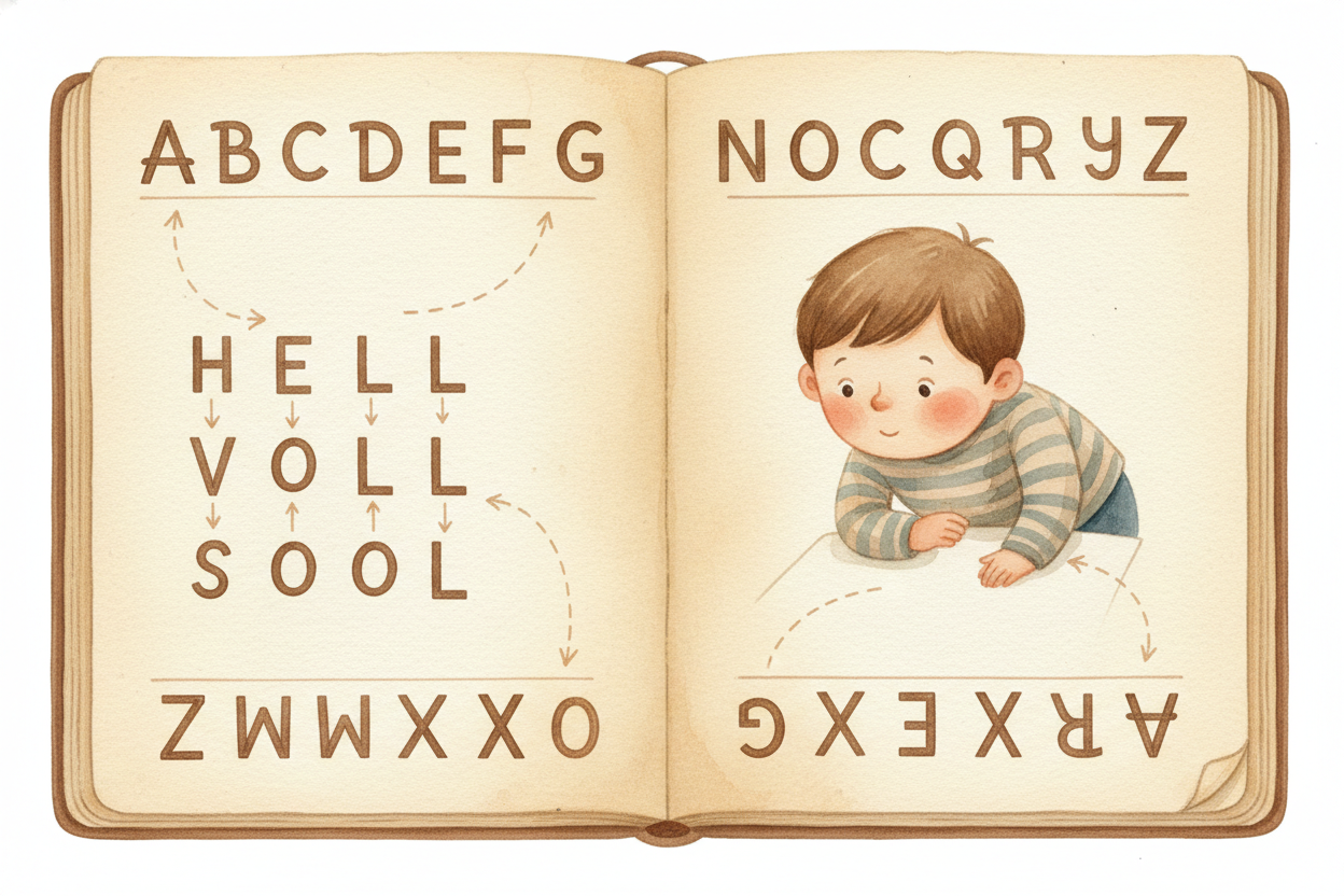 The simplest secret codes just swap letters. You and your friend agree: every A becomes a Z, every B becomes a Y, and so