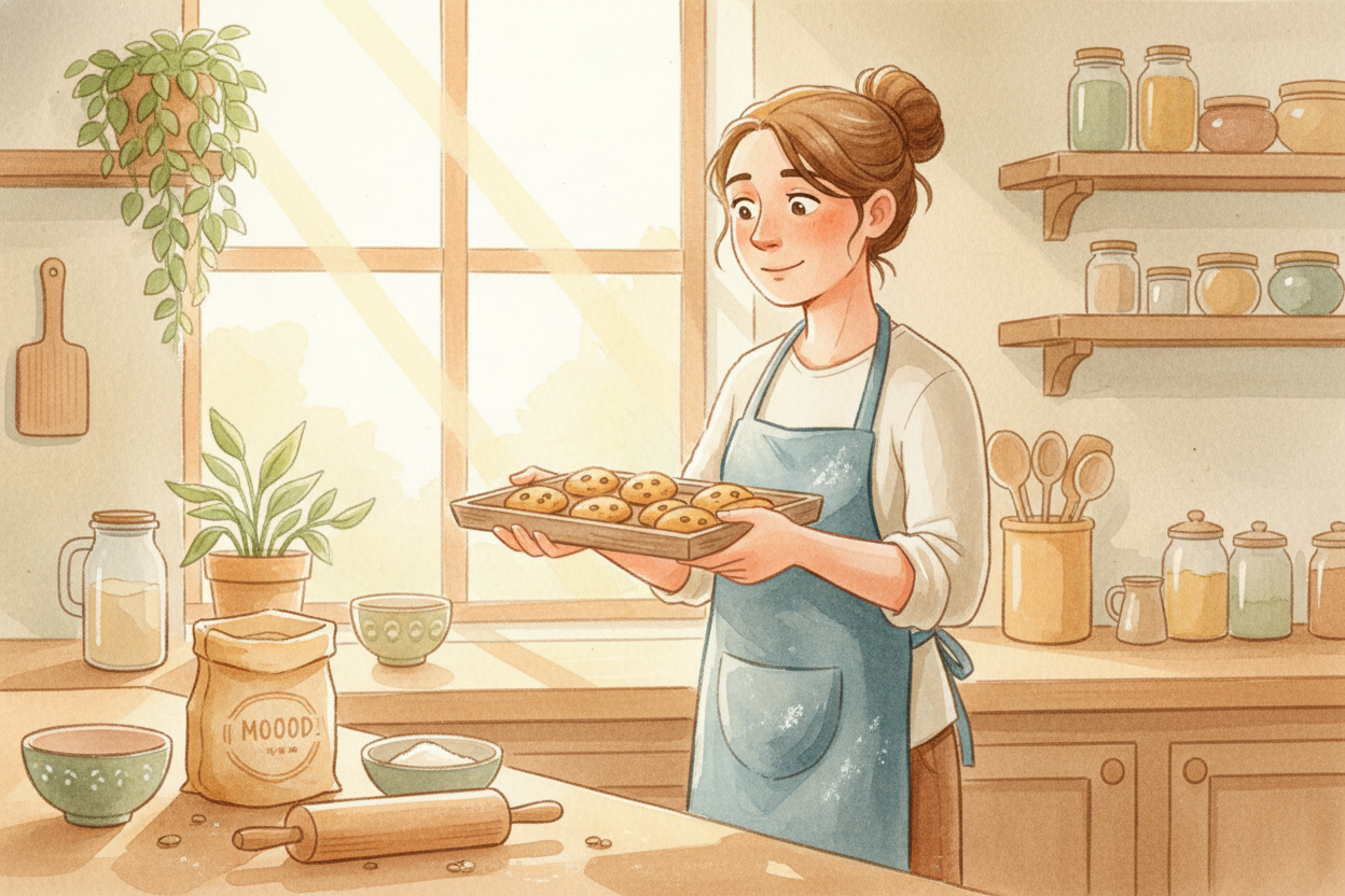 ~~Let's say~~ you wake up one morning and decide: I'm going to start a bakery. You love making cookies, and people keep 