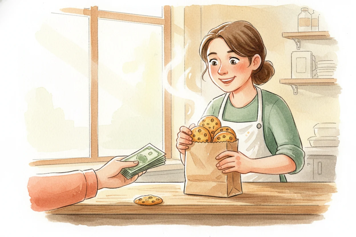 How does a small business make money?