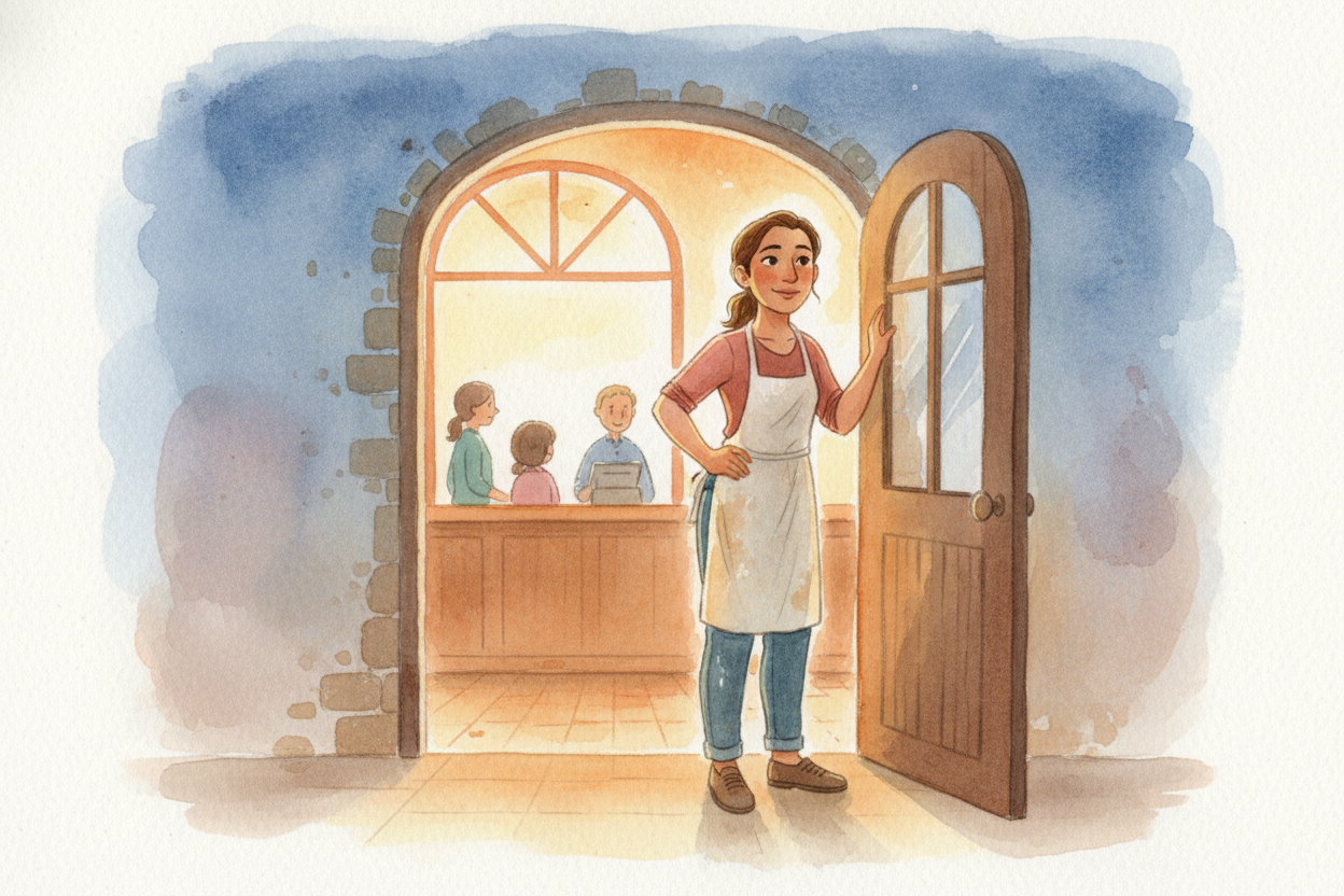 That's how a small business makes money: it **earns more than it spends**, one batch of cookies at a time, until those s