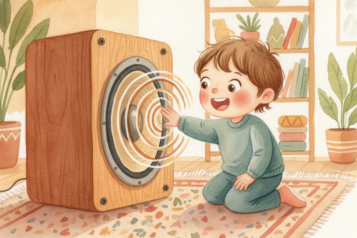 And if you ever put your hand gently on a big speaker during a thumping ~~bass drop~~, you'll feel it: **the cone slammi