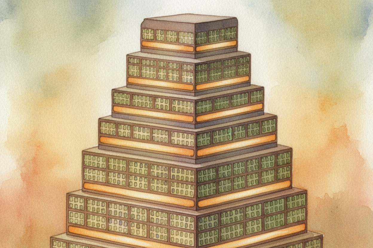 And engineers keep shrinking the cells. A drive from ten years ago might have held 8 gigabytes — about **8 billion cells