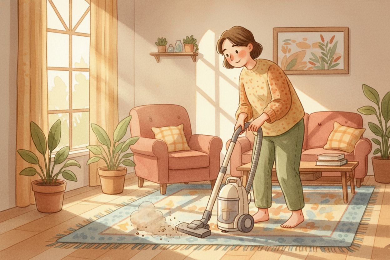 You press the button, the vacuum roars to life, and somehow dirt jumps off the floor and vanishes into the machine. No h