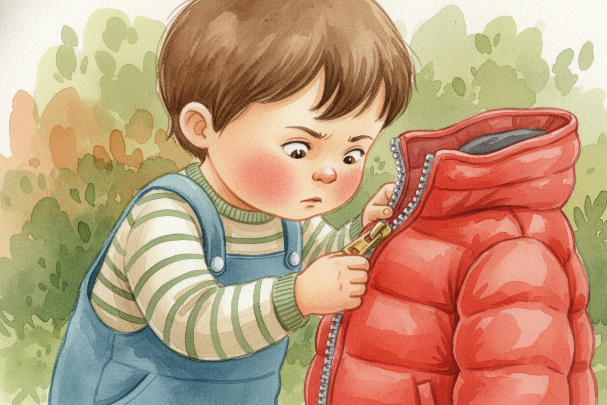 You've probably zipped a thousand zippers — jackets, backpacks, pencil cases, tents. You tug a little slider up a track,