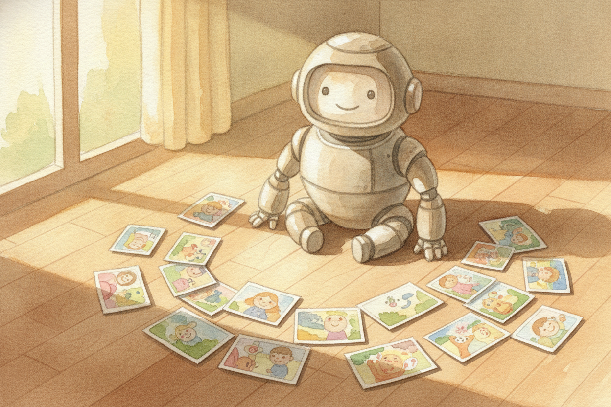 ~~Here's a strange little secret~~ about artificial intelligence: nobody really teaches it the way a teacher teaches a c