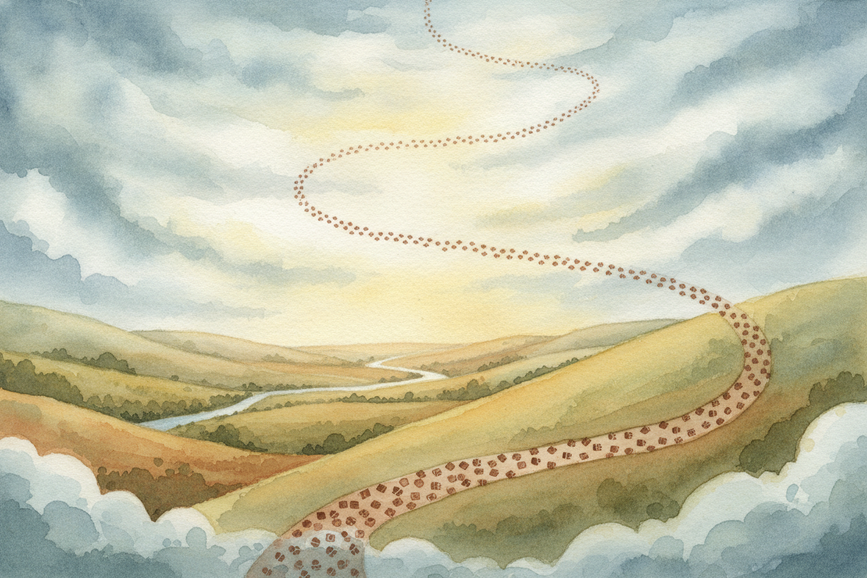 Now do that again. And again. ~~And about a million more times.~~ Each picture, *each tiny nudge*, each step downhill. O