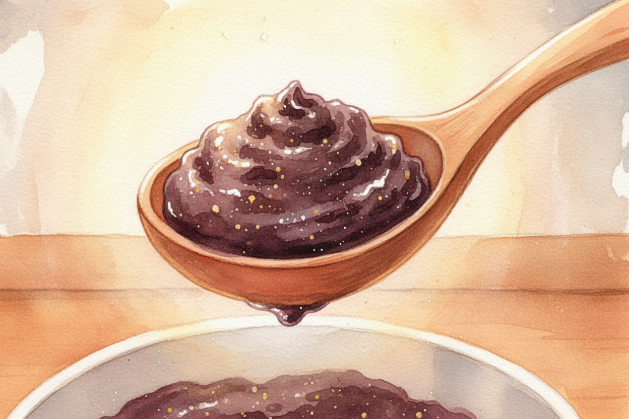 So when you taste that three-year miso, ~~you're tasting time itself~~: enzymes that worked for a thousand days, sugars 