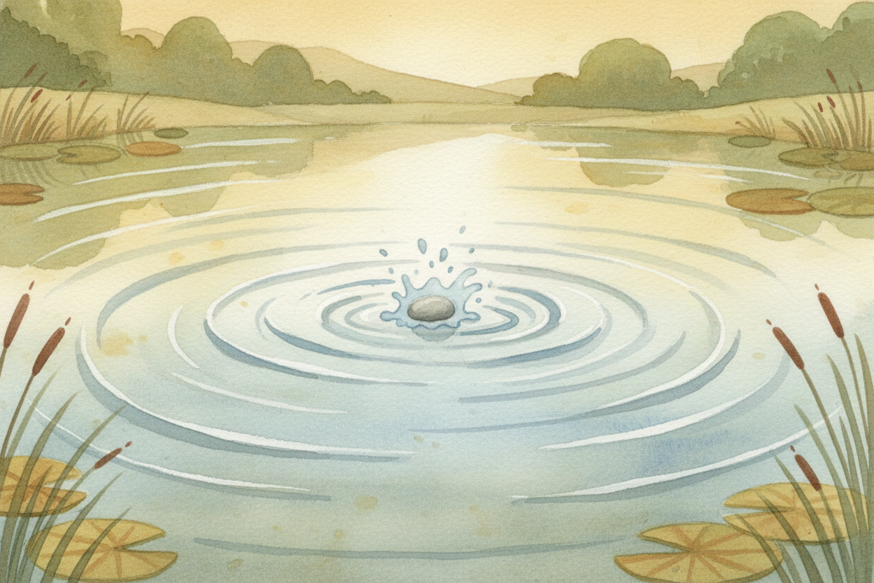 ~~Here's the secret:~~ **sound is a wave**. When something makes noise—an engine, a voice, a drumbeat—it pushes air mole
