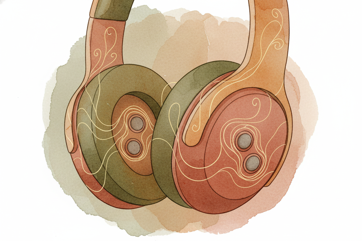 Noise-canceling headphones **do exactly that trick**, but with sound waves instead of water waves. ~~Tiny microphones~~ 