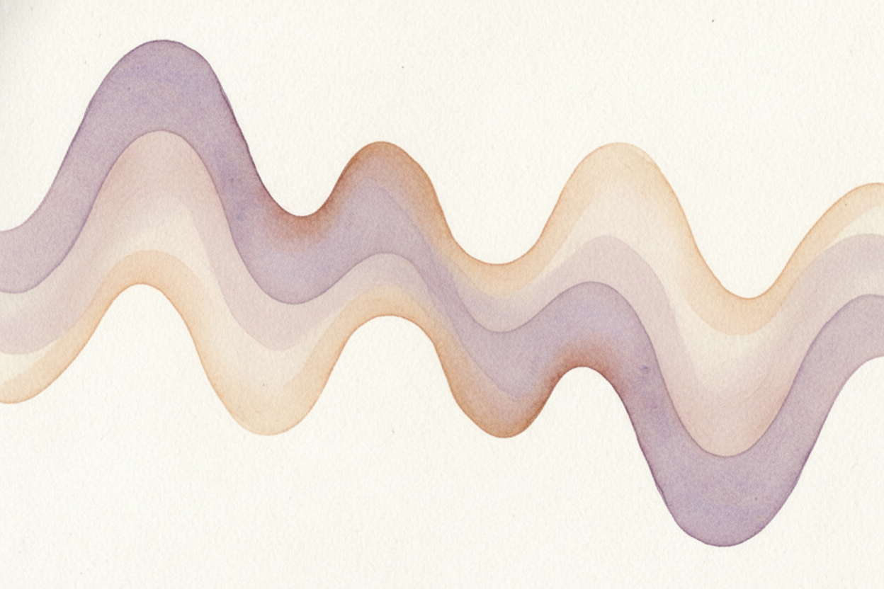 Then—~~this is the clever part~~—the headphones create a new sound wave that's the **perfect opposite**. _Every peak in 