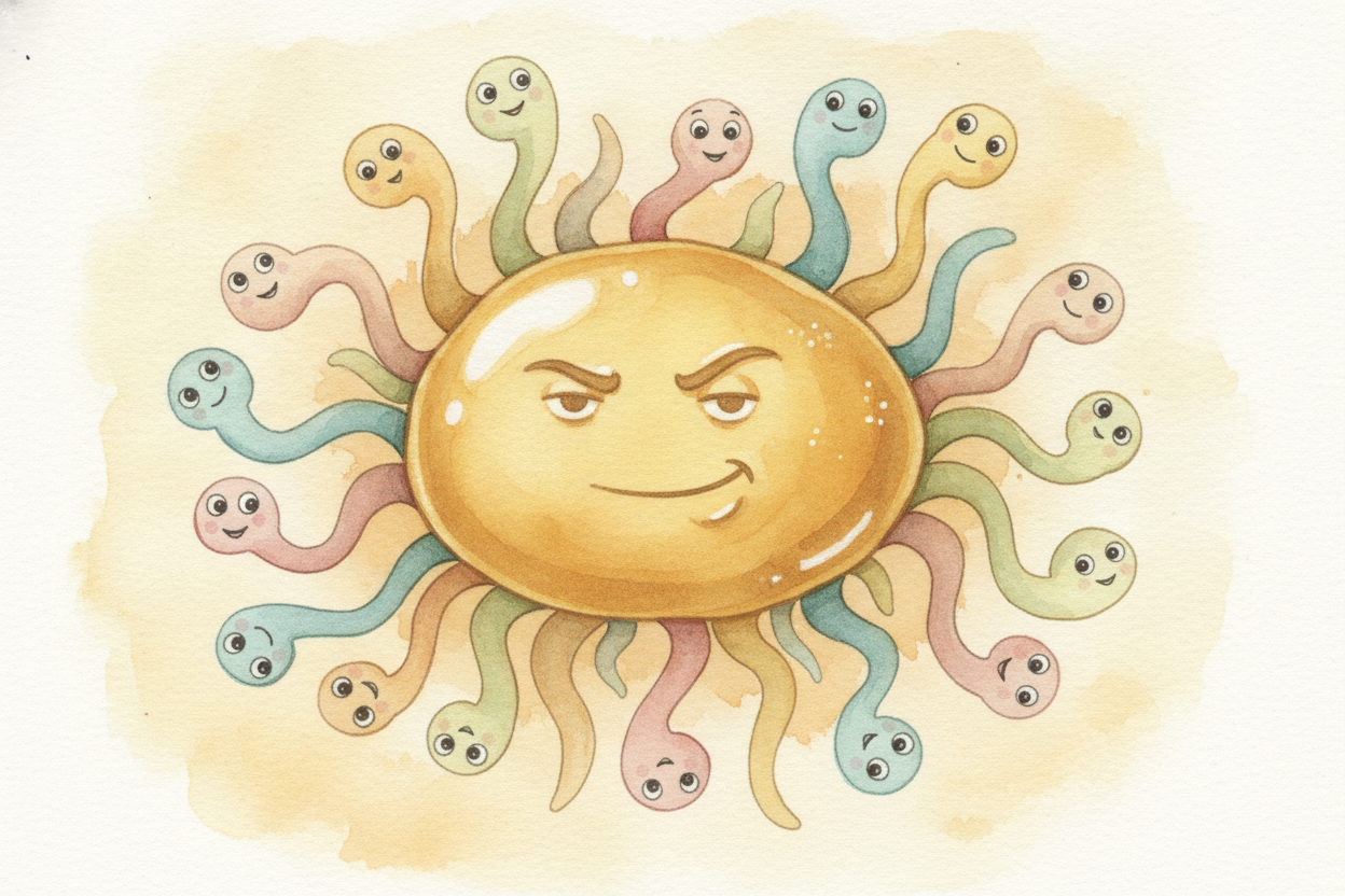 So when you squirt soap onto a greasy pan, the molecules go to work ~~like a tiny rescue team~~. All those **water-hatin