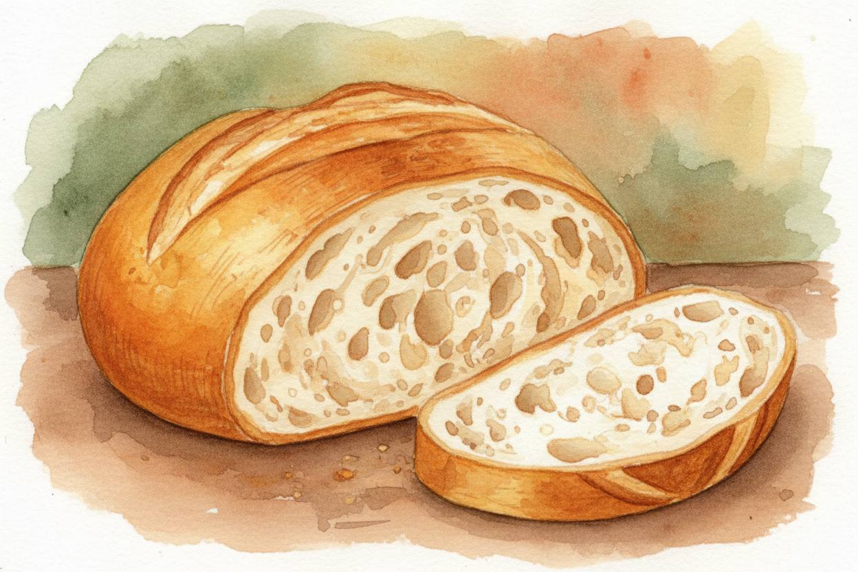 When you finally bake the dough, ~~the heat kills the yeast~~, but the bubbles stay. The gluten hardens into the structu
