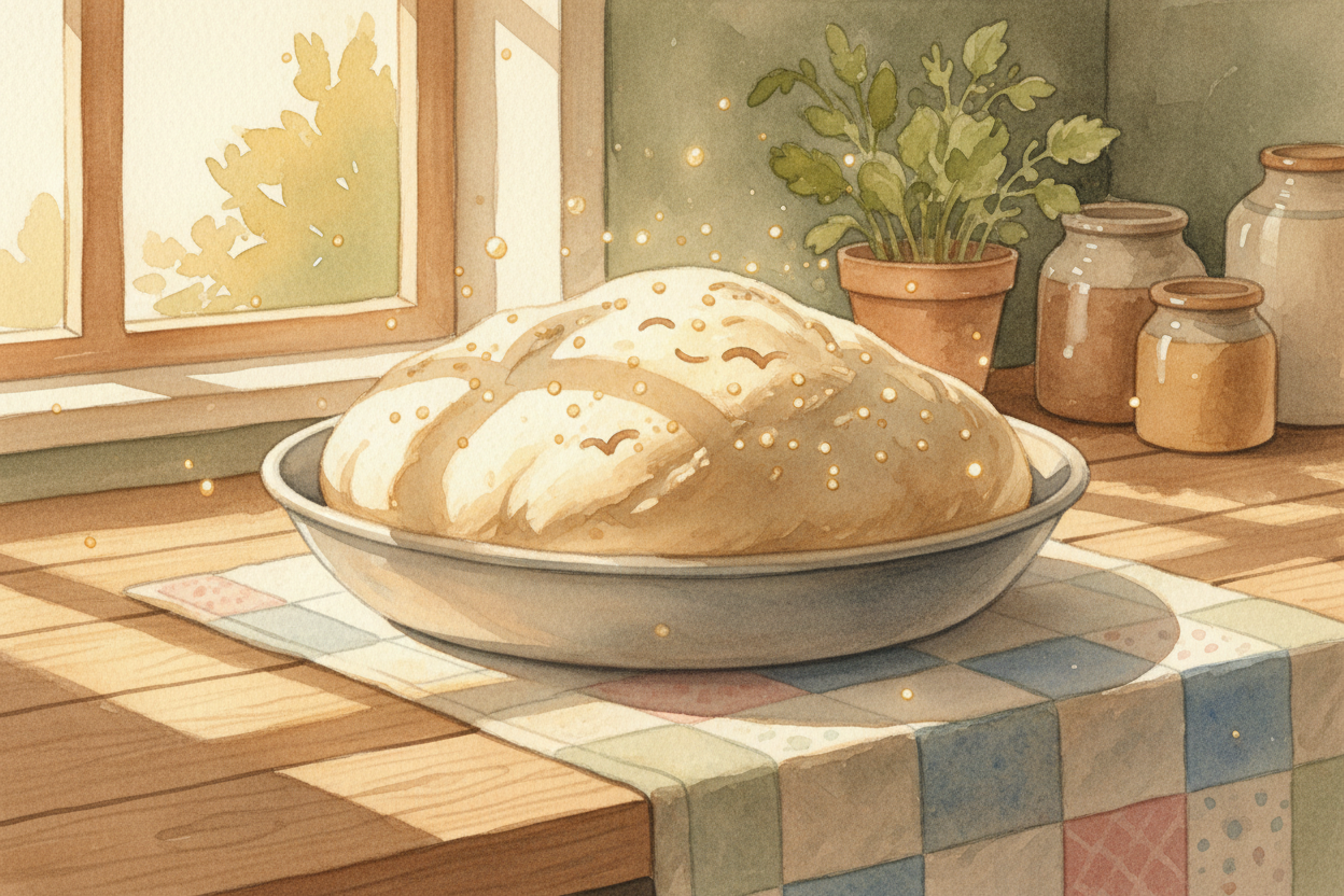 So the next time you watch dough rise in a bowl, remember: **it's not just sitting there**. It's alive, _humming with in