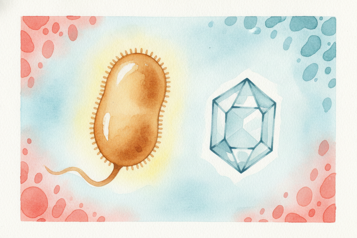~~So next time you call something a "germ," remember~~ there are **two suspects**. One is a **tiny living creature that 