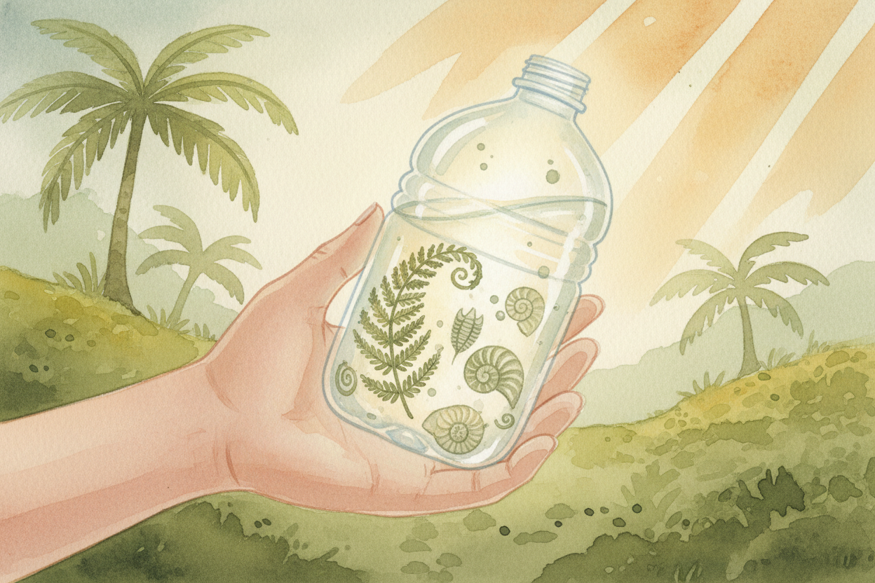You've probably held a thousand plastic things today — your toothbrush, a water bottle, maybe the case around your phone