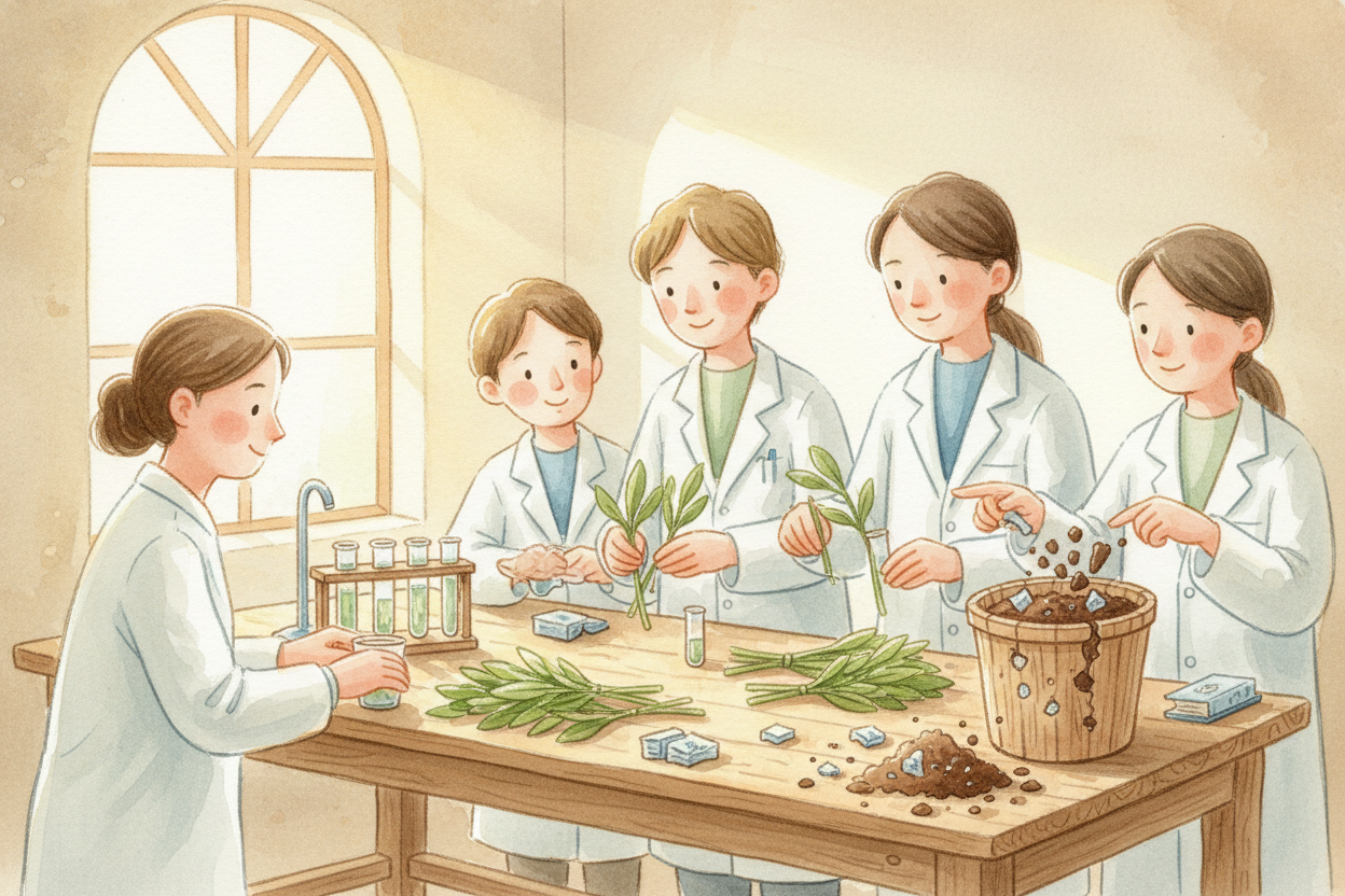Scientists are now figuring out how to make **plastic from plants instead of oil**, and how to design it so those polyme