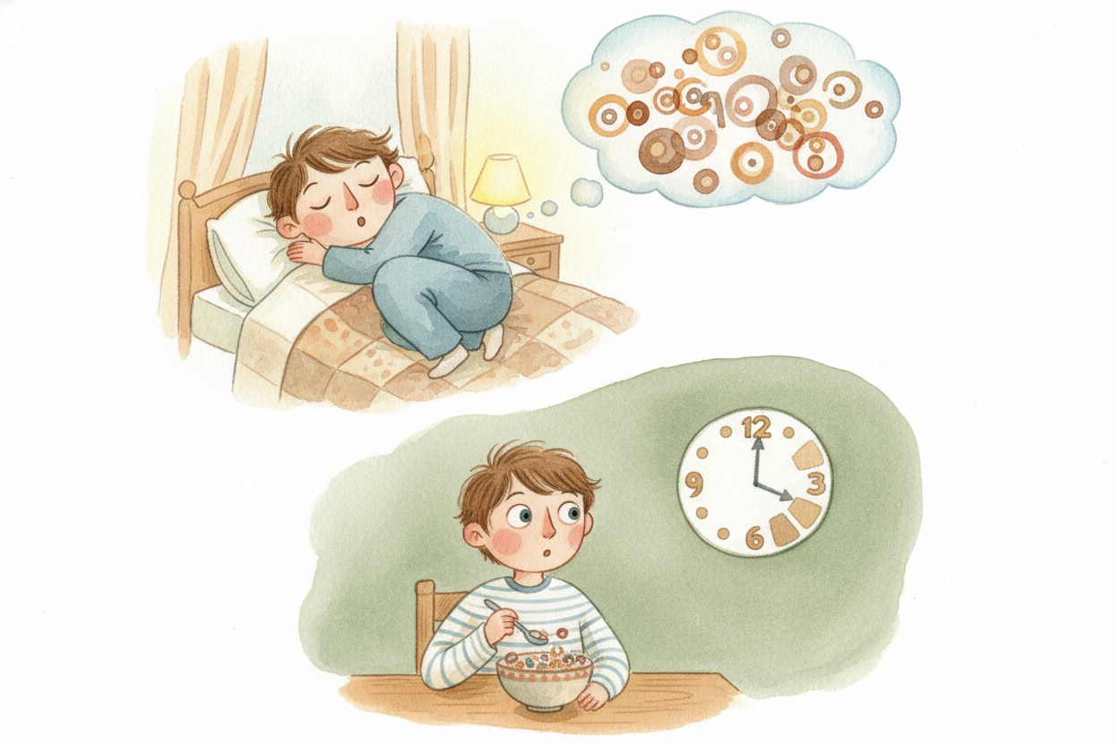 Of course, you're a human, not a counting robot. You need to sleep *eight hours a night*. You need to eat meals, go to t