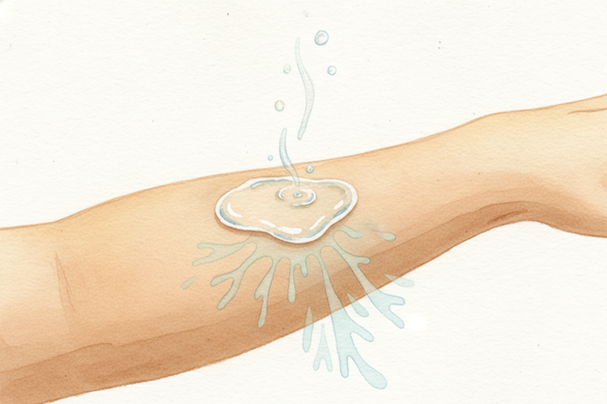 Then in the early 1800s, scientists noticed ~~something curious~~. When liquids evaporate — turn from liquid into gas — 