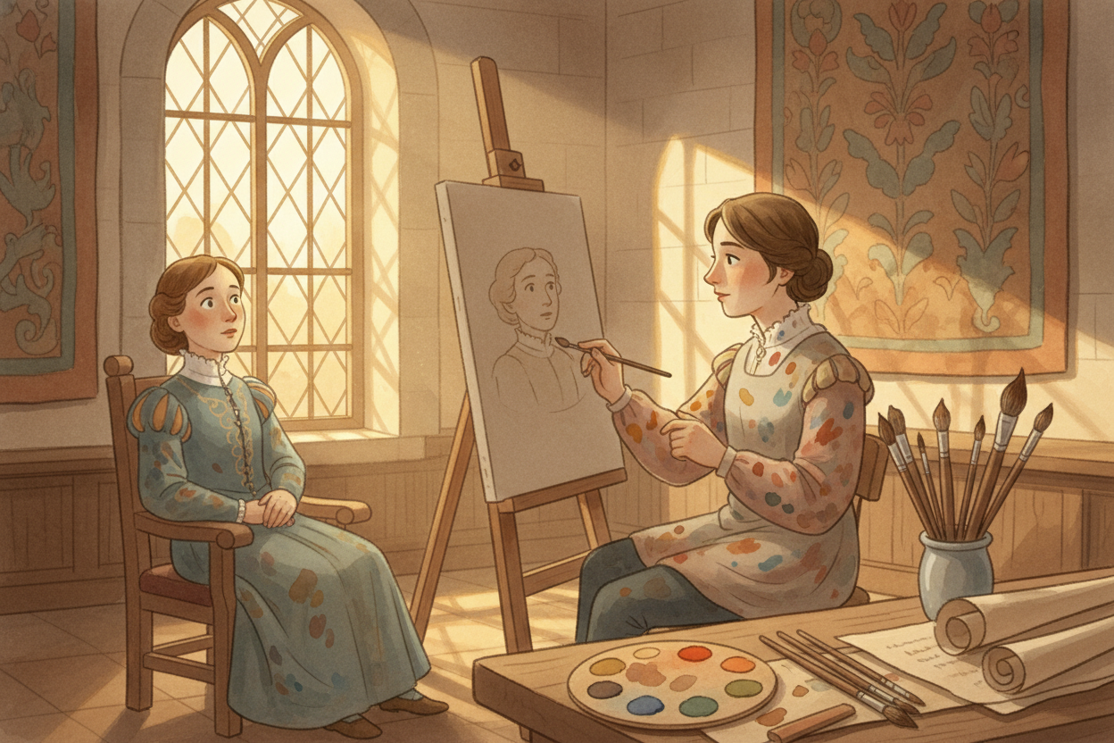 For thousands of years, if you wanted to remember someone's face, you had to paint it. Artists spent weeks mixing colors