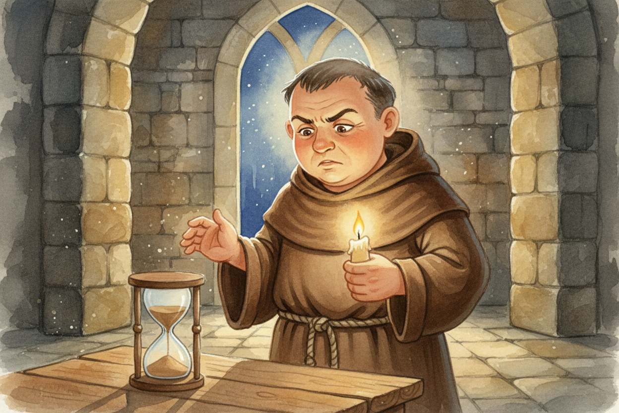 The breakthrough came from monks in medieval Europe, around the year 1300. Monks needed to pray at exact times all throu
