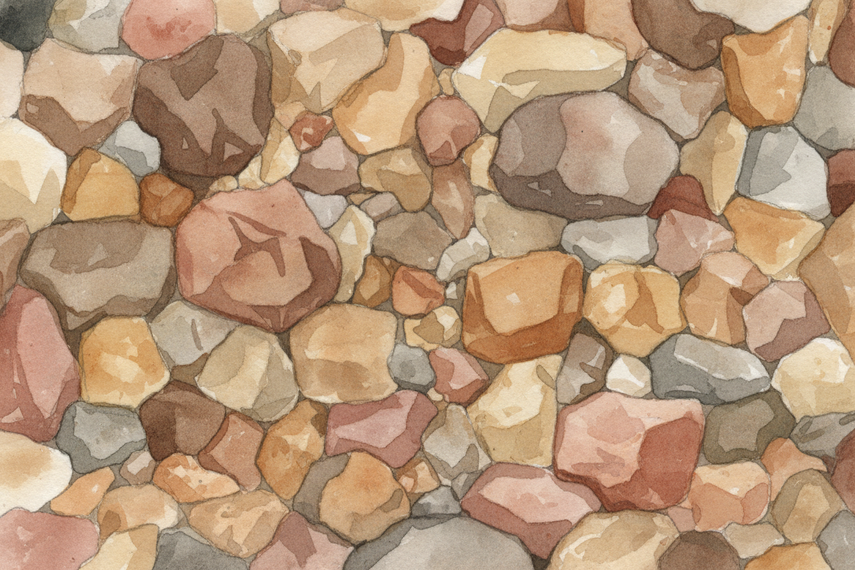 ++McAdam++'s roads were simpler and cheaper than Roman ones, but they worked. The crushed stones locked together **like 